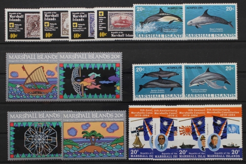 Marshall-Inseln, Partie aus 1984, postfrisch/MNH