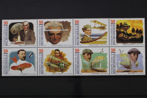 Mikronesien, MiNr. 302-309, Achterblock, postfrisch