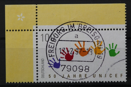 Deutschland (BRD), MiNr. 1869, zentrisch Freiburg, gestempelt