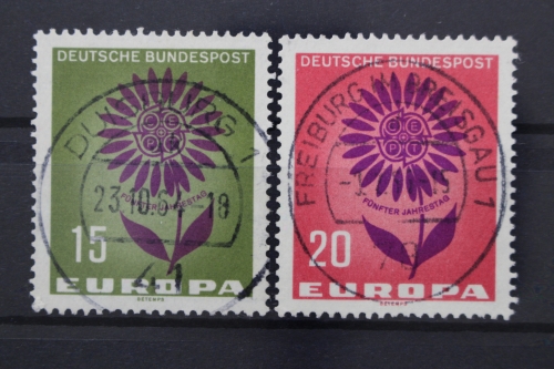 Deutschland (BRD), MiNr. 445-446, zentrische Stempel