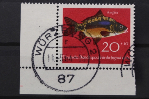 Deutschland (BRD), MiNr. 414, Ecke links unten, gestempelt