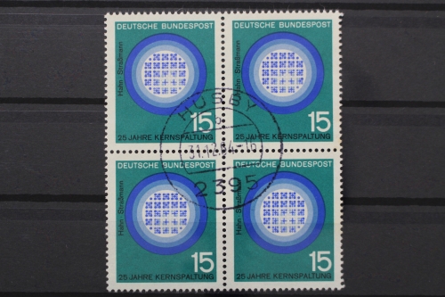 Deutschland (BRD), MiNr. 441, Viererblock, gestempelt