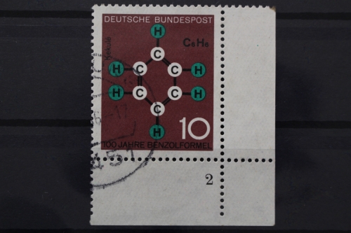 Deutschland (BRD), MiNr. 440, Ecke rechts unten, FN 2, gestempelt