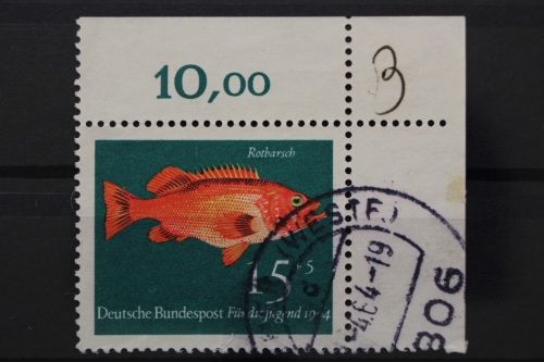 Deutschland (BRD), MiNr. 413, Ecke rechts oben, gestempelt