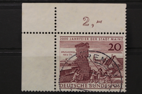 Deutschland (BRD), MiNr. 375, Ecke links oben, gestempelt