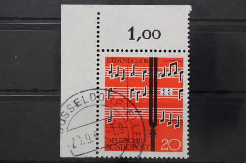 Deutschland (BRD), MiNr. 380, Ecke links oben, gestempelt