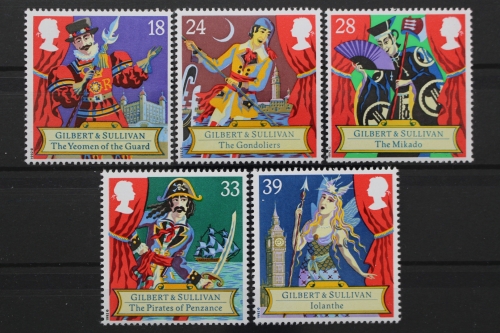 Großbritannien, MiNr. 1409-1413, postfrisch
