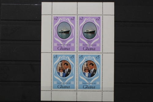 Ghana, MiNr. 898-899, Heftchenblatt, postfrisch