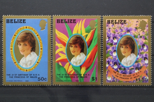 Belize, MiNr. 643-645, postfrisch