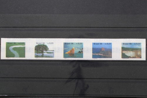 Brasilien, MiNr. 2695-2699, skl, Fünferstreifen, postfrisch