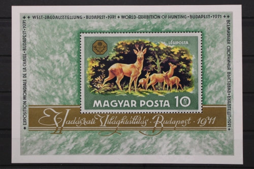 Ungarn, MiNr. Block 82 A, postfrisch