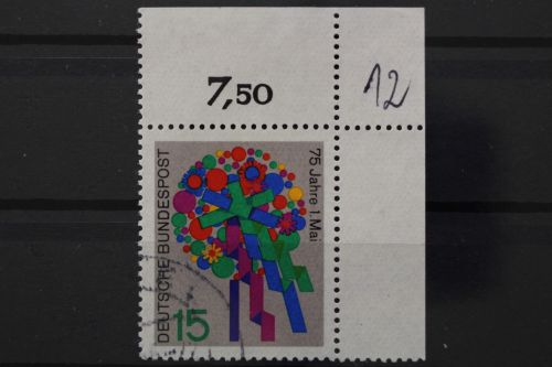 Deutschland (BRD), MiNr. 475, Ecke rechts oben, gestempelt