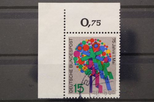 Deutschland (BRD), MiNr. 475, Ecke links oben, gestempelt