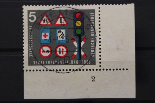 Deutschland (BRD), MiNr. 468, Ecke rechts unten, FN 2, gestempelt