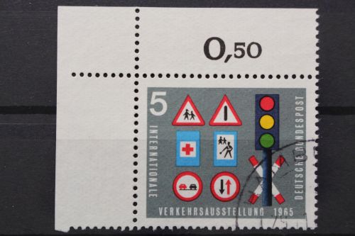 Deutschland (BRD), MiNr. 468, Ecke links oben, gestempelt