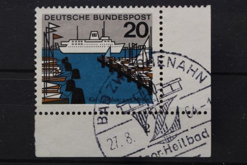 Deutschland (BRD), MiNr. 418, Ecke rechts unten, FN 2, gestempelt