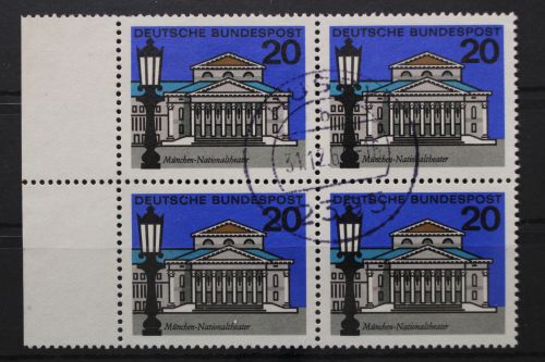 Deutschland, MiNr. 419, Viererblock, gestempelt