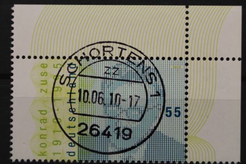 Deutschland (BRD), MiNr. 2802, zentrisch Schortens, EST