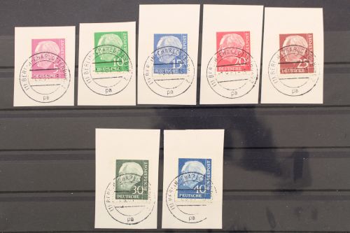 Deutschland (BRD), MiNr. 179-260 y, Berlin-Charlottenburg, Briefstücke, BPP Fotobefund