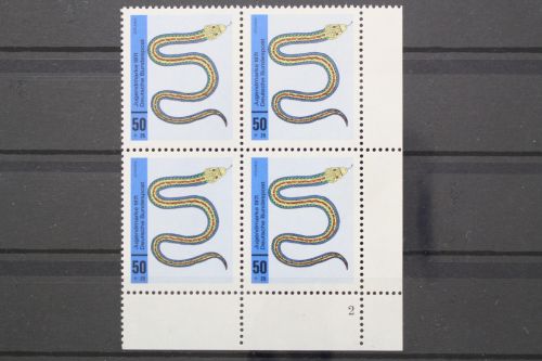 Deutschland, MiNr. 663, 4er Block, Ecke re. u., FN 2, postfrisch
