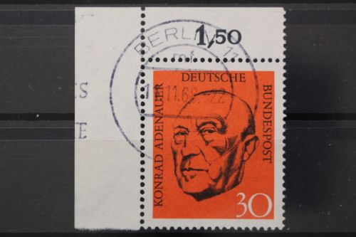 Deutschland (BRD), MiNr. 567, Ecke links oben, gestempelt