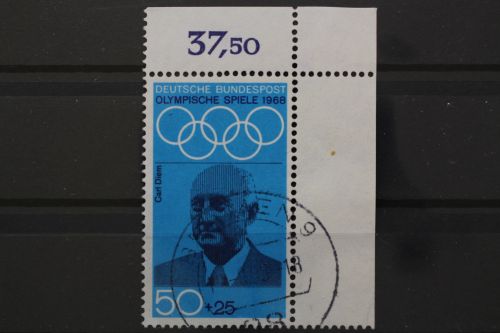 Deutschland (BRD), MiNr. 565, Ecke rechts oben, gestempelt