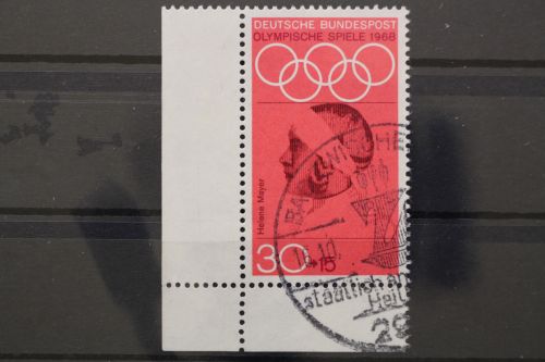 Deutschland (BRD), MiNr. 564, Ecke links unten, gestempelt