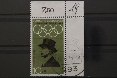 Deutschland (BRD), MiNr. 561, Ecke rechts oben, gestempelt