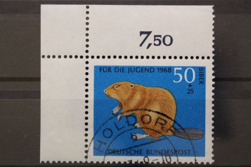 Deutschland (BRD), MiNr. 552, Ecke links oben, gestempelt