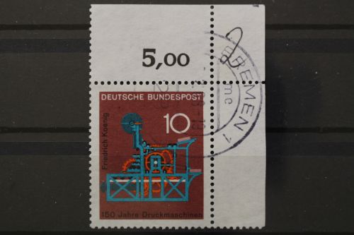 Deutschland (BRD), MiNr. 546, Ecke rechts oben, gestempelt