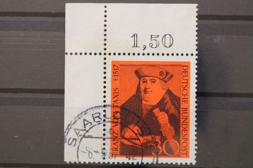 Deutschland (BRD), MiNr. 535, Ecke links oben, gestempelt