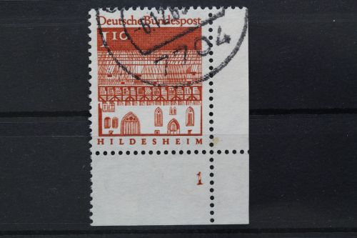 Deutschland (BRD), MiNr. 501, Ecke rechts unten, FN 1, gestempelt