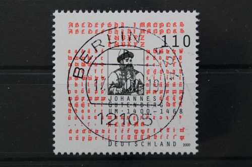 Deutschland (BRD), MiNr. 2098, zentrisch Berlin, EST