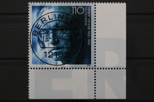 Deutschland (BRD), MiNr. 2092, zentrisch Berlin, EST