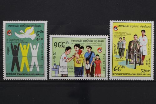 Laos, MiNr. 1110-1112, postfrisch