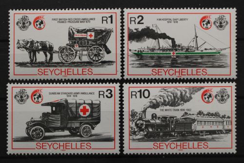 Seychellen, MiNr. 699-702, Falz