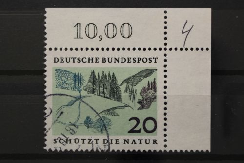 Deutschland (BRD), MiNr. 592, Ecke rechts oben, gestempelt