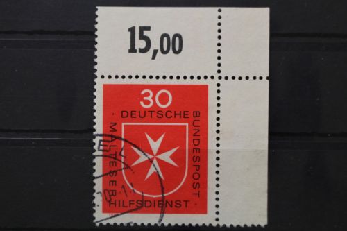 Deutschland (BRD), MiNr. 600, Ecke rechts oben, gestempelt