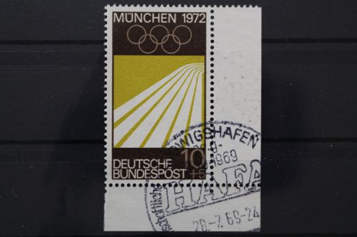 Deutschland (BRD), MiNr. 587, Ecke rechts unten, gestempelt