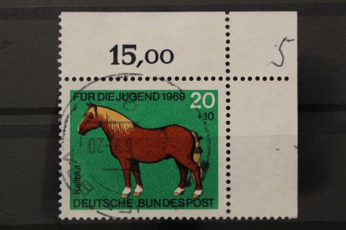 Deutschland (BRD), MiNr. 579, Ecke rechts oben, gestempelt