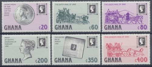Ghana, MiNr. 1374-1379, postfrisch