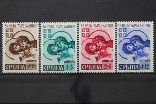 Serbien, MiNr. 62-65, postfrisch
