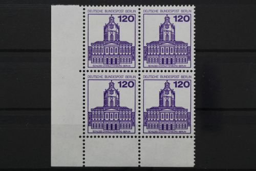 Berlin, MiNr. 675 A, 4er Block, Ecke links unten, postfrisch