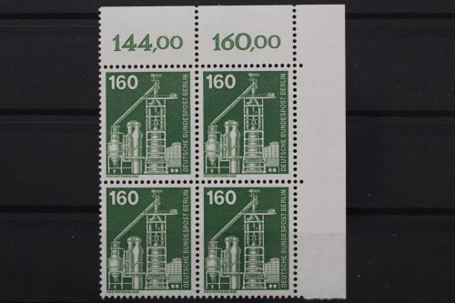Berlin, MiNr. 505, 4er Block, Ecke rechts oben, postfrisch