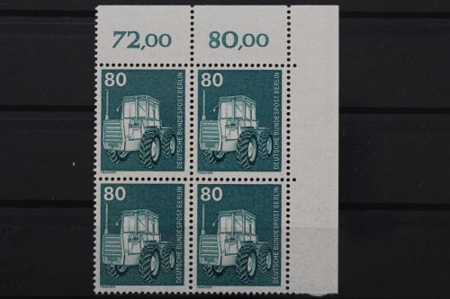 Berlin, MiNr. 501, 4er Block, Ecke rechts oben, postfrisch