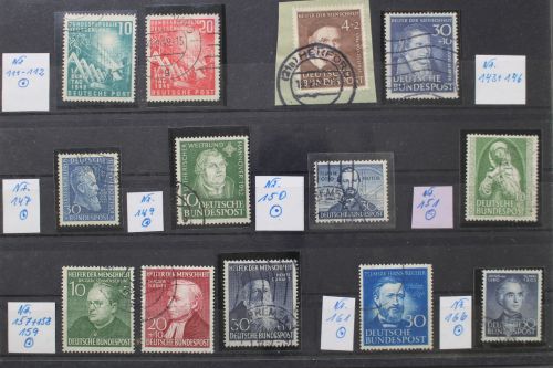 Deutschland (BRD), gute Partie der Anfangsjahre, u.a. mit 146 und 159