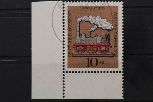 Deutschland (BRD), MiNr. 604, Ecke links unten, gestempelt