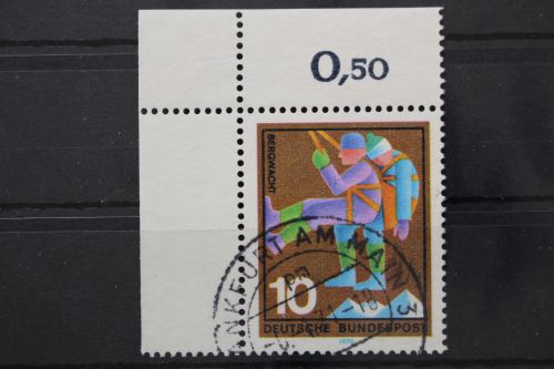 Deutschland (BRD), MiNr. 630, Ecke links oben, gestempelt