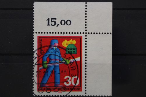 Deutschland (BRD), MiNr. 632, Ecke rechts oben, gestempelt