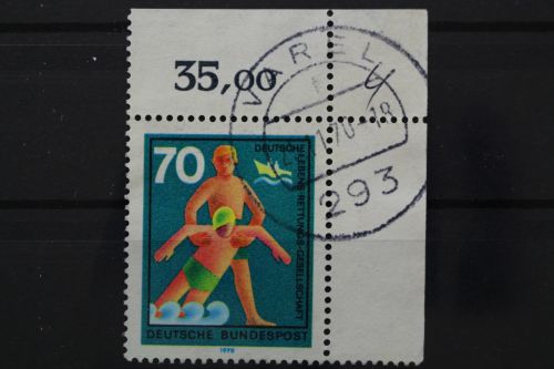 Deutschland (BRD), MiNr. 634, Ecke rechts oben, gestempelt